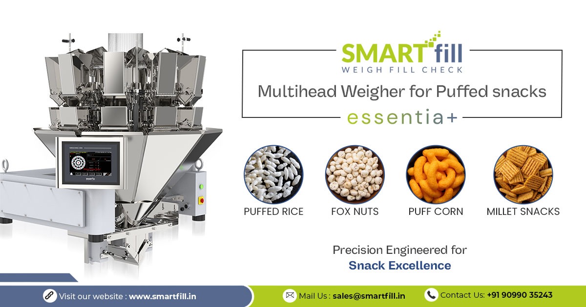 Manufacturer of Multihead Weigher for Puffed snacks