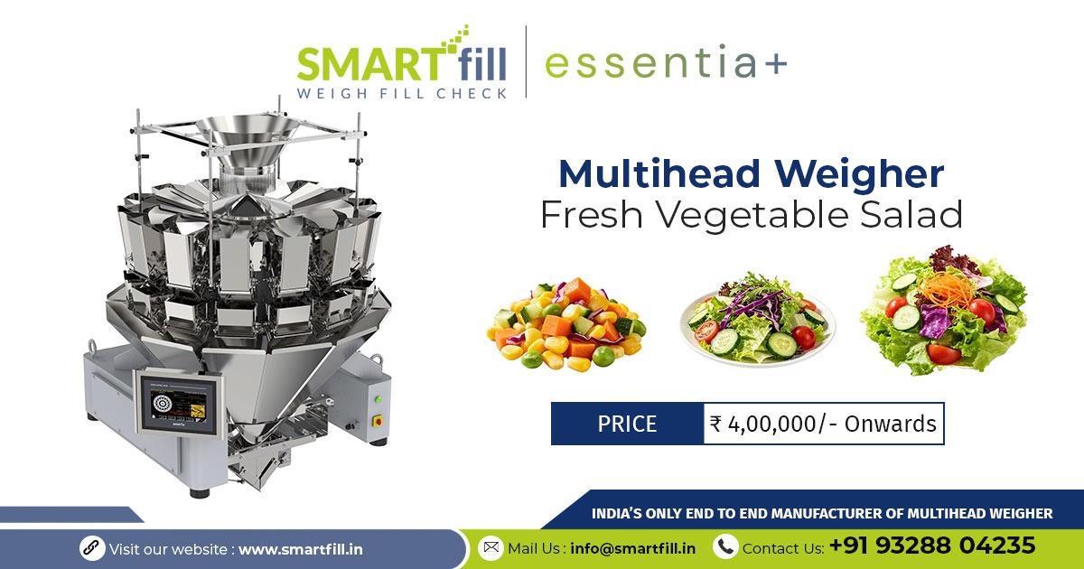 Multihead Weigher for Fresh Vegetable Salad
