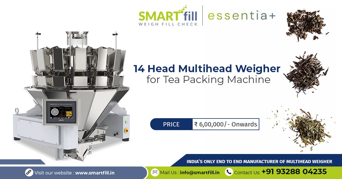 14 Head Multihead Weigher for Tea Packing Machine