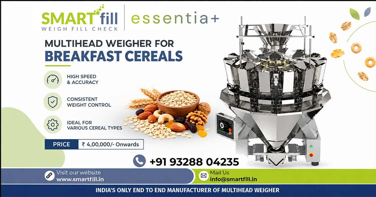 Multihead Weigher for Breakfast Cereals